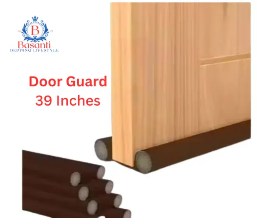 “Door Guard 39 inches brown – door bottom seal strip for noise reduction, dust and insect protection, energy-saving and easy to install”