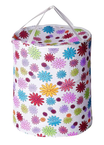 "Premium Foldable Laundry Bag – Washable Cloth Storage Organizer for Clothes & Toys"