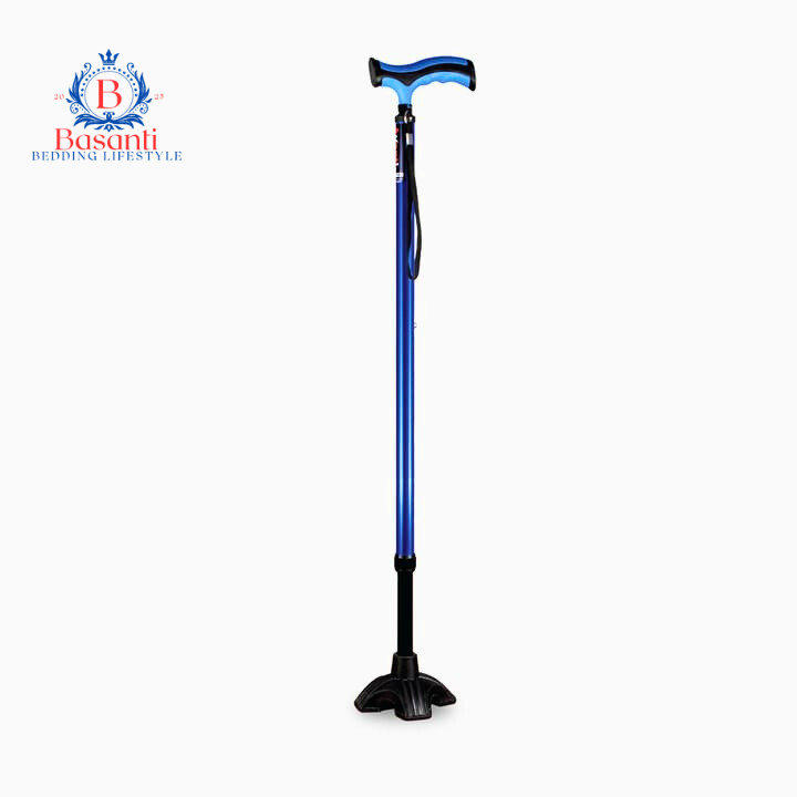 অ্যান্টি-স্লিপ টিপ সহ বয়স্কদের হাঁটার লাঠি